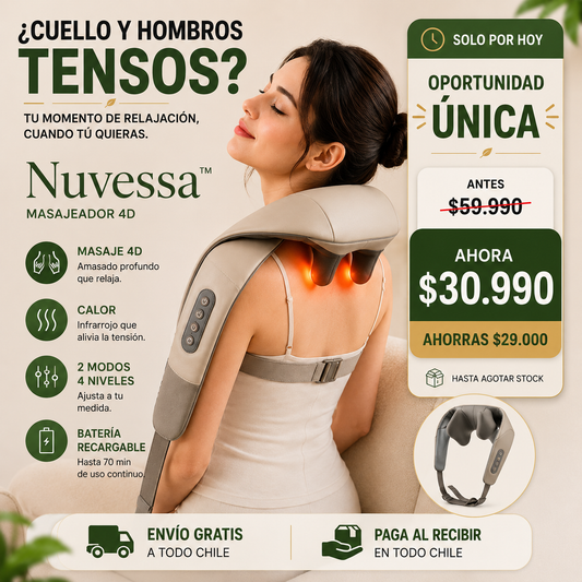 Nuvessa™ | Tu Momento de Relajación, Cuando Tú Quieras